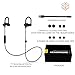Bluetooth Headphones TaoTronics Wireless 4.2 Magnetic Earbuds Snug Fit for Sports with Built in Mic TT-BH07 (IPX6 Waterproof aptX Stereo 6-8 Hours Playtime) Yellow