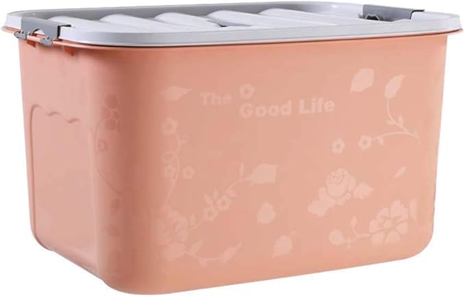 LNTE Gran Caja de Almacenamiento de plástico Creative Thicken Cajas de