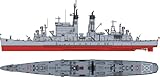 Cyber Hobby Models CG-11 U.S.S Chicago Missile Cruiser, Scale 1/700