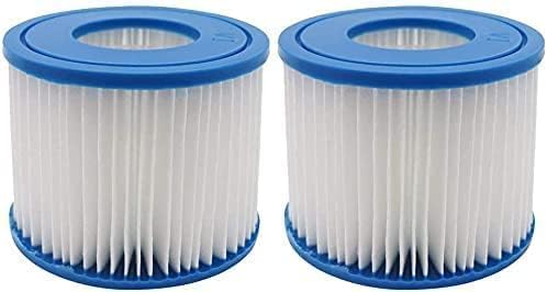 SUDS-ONLINE Compatible With All Lay-Z-Spa Models Bestway Filter Cartridge VI Replacement FOR Miami, Vegas, Monaco, Palm Springs 1 x Twin Pack