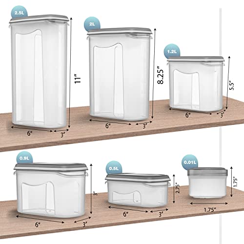 Shazo LARGEST Set of 52 Pc Food Storage Containers Set of 26