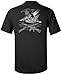 Gadsden and Culpeper Right to Bear Arms T-Shirt - Black - Medium