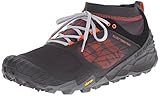 Merrell Men's All Out Terra Trail Trail Running Shoe, Black/Orange, 10 M US