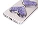 iPhone 7 Plus Case,Case for iPhone 7 Plus,ikasus Flowing Liquid Floating Hourglasses Love Heart Bling Glitter Sparkle Quicksand Clear Soft Gel TPU Rubber Case Cover for iPhone 7 Plus 5.5
