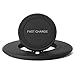 Fast Wireless Charger Qi Wireless Charging Pad Charge Stand for iPhone 8, 8 Plus, iPhone X, Samsung Galaxy S8, S8 Plus, S7, S7 Edge, S6 Edge Plus, Note 8, Note 5i (Black)