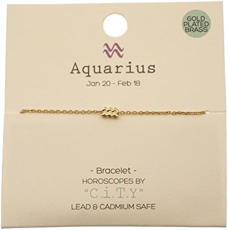 Birthday Gifts Zodiac Sign Horoscope Astrology Charm Bracelet