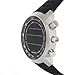Suunto Elementum Terra Digital Display Quartz Watch, Black Silicone Band, Round 51.5mm Case