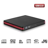 USB 3.0 External CD Drive, MiluoTech Protable CD DVD Drive High Speed Data Transfer DVD CD +/- RW Writer Burner Rewriter DVD/CD-ROM Drives for Laptop Desktops Windows Mac OSX