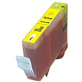 4-Pack YELLOW Compatible Ink w/ Chip for Canon CLI-226 Compatible with: Pixma ip4820, iP4920, iX6520, MG5120, MG5220 Wireless, MG5320, MG6120 Wireless, MG6220, MG8120 Wireless, MG8220, MX882 Wireless, Office Central