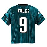 Outerstuff Nick Foles Philadelphia Eagles #9 Green Youth Home Player Jersey (Medium 10/12)
