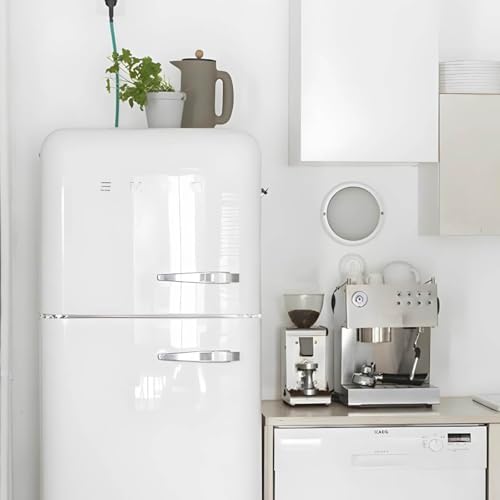 Adesivo Vinil Branco Impermeável Lavável P/Envelopamento Móveis Geladeira Fogão Mesa 5m x 50cm