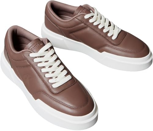 OXF LTH YW0YW02032 Chaussures Basses à Lacets pour Femme, Violet (Marron boueux/Gris Cristal/Gomme), Pointure 40, Gomme Gris Cristal Violet boueux, 39.5 EU