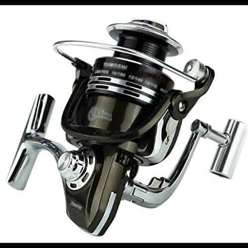 XZJJZ Full Metal Angelrolle ohne Gap-Edelstahl-Fischen-Rad-Fern Seerod Angeln Rad – Bild 3