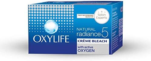 oxylife natural radiance 5 creme bleach price