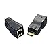 Xiwai RJ45 to HDMI 1.4 Extender Over Single 30m Ethernet LAN RJ45 CAT5E CAT6 for HDTV 1080P with 3D