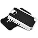 Nokia Lumia 635 Case, Nokia Lumia 630 Case, MagicMobile [Dual Armor Series] Durable [Impact Shockproof Resistant] Double Layer Cover [Hard Shell] + [Flexible Silicone] Case for Nokia Lumia 630 / 635 - Black - White