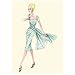 Graphique de France Barbie - Set of 20 Blank Note Cards and Envelopes