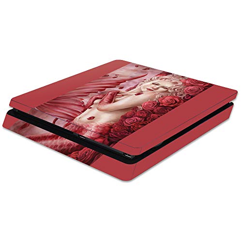 MightySkins Skin Compatible with Sony PS4 Slim Console - Sea of Roses | Protect…