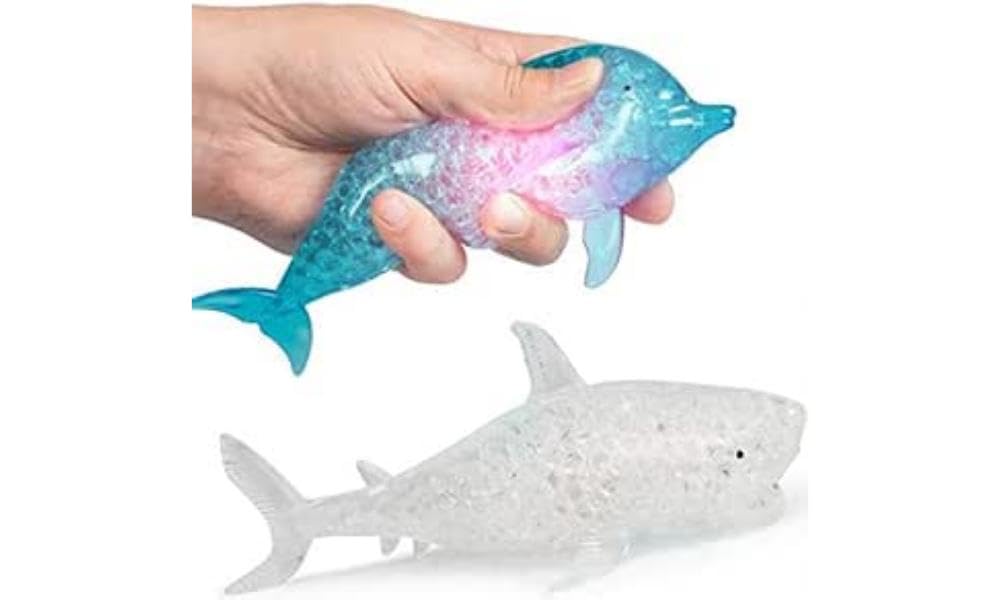 Tobar FLASHING JELLYBALL OCEAN FRIENDS - Magical Light Up Squeeze Toy