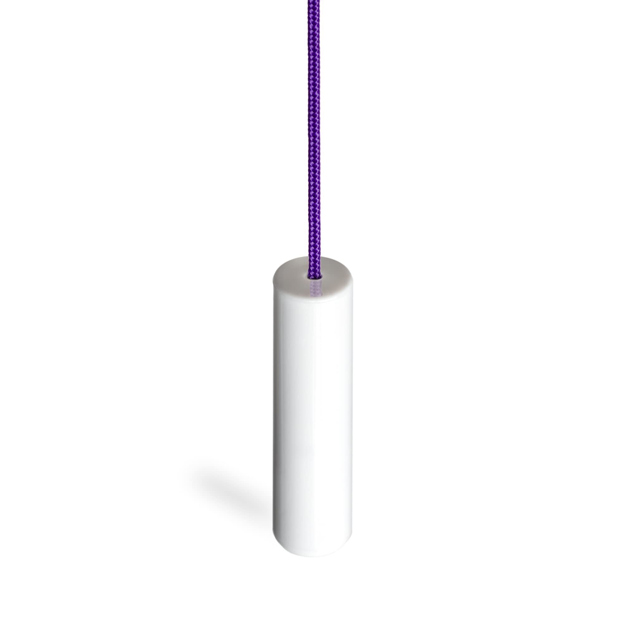 Ceiling Switch Pull Cord String, with Ice White Ergonomic Handle. Choice of Contrasting Bright and Fun Cords.…