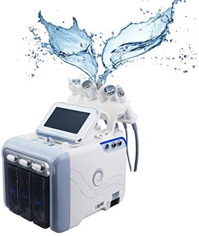 AKAKKSKY Hydrogen Oxygen Small Bubble 6 in 1 Multifunction Skin Lifting Micro Massage Professional Home Use Skin Rejuvenation Instrument