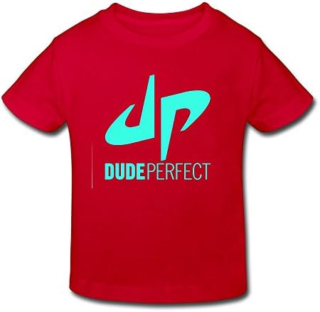 Kid's Dude Perfect Coustom Unisex Sport Short Sleeve T-Shirt Soft Tee Tops