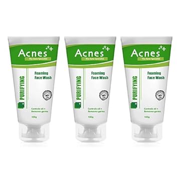 acnes purifying foaming face wash