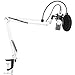 Neewer NW-700 Microphone Kit,includes:(1) Condenser Microphone + (1) Microphone Suspension Scissor Arm Stand with Mounting Clamp+(1) Pop Filter+(1) Shock Mount(White)