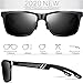 ATTCL Men's Hot Retro Al-Mg Metal Frame Driving Polarized Sunglasses For Men Women 16560blackgray