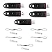 5 X SanDisk Ultra CZ48 16GB USB 3.0 Flash Drive Transfer Speeds Up To 100MB/s_SDCZ48-016G-UAM46 with Detachable Lanyard (5pcs) and Dust Plug (5pcs)