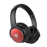 TaoTronics HiFi Stereo Wireless Over Ear Deep Bass Headset w/CVC Noise Canceling Microphone 30 Hour Playtime Comfortable Earpads for Travel Work TV