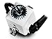 DEEPCOOL Captain 240EX White AIO Liquid CPU Cooler, White LED Waterblock, 240mm Radiator, Dual 120mm Black PWM Fans, White, AM4 Compatible, 3-Year Warranty