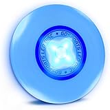 GoSports Ultimate Light Up Flying Disc, 175 Grams, with 4 LEDs - Blue