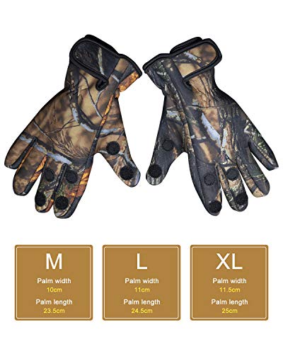 YancLife Angelhandschuhe, Anti-Rutsch-Winter-Fahrradhandschuhe, winddicht, wasserdicht, atmungsaktiv und warm… – Bild 8