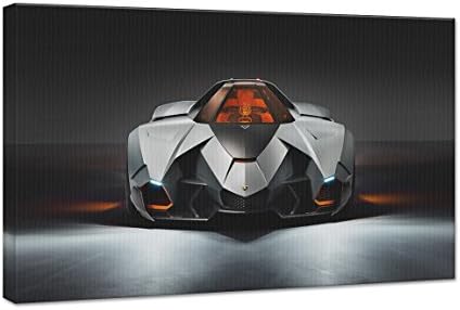 Lamborghini Egoista Concept 4 24X36 Gallery Wrapped 3/4" Depth Canvas Print