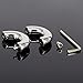 Stainless Steel Hinged Circular Ball Stretcher Weights Delayed Ejaculation Lock Cock Rings Toys (45mm)