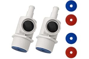 GZJOSUM 9-100-9001 Pool Cleaner UWF Connector Assembly Compatible with Polaris Zodiac 380, 280, 180, Universal Wall Fitting UWF Connector Assembly-2 Set