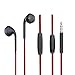Vomercy Headphones In-Ear Earbuds with Microphone Stereo Wired iPhone Earphones