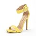 DREAM PAIRS ELEGANTEE Women's Evening High Heels Open Toe Ankle Strap Platform Casual Stiletto Pumps Sandals