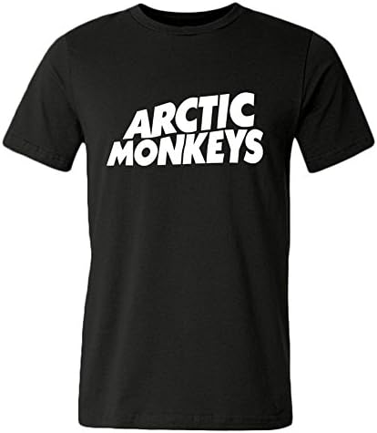 Fielonrv Arctic Monkeys Short Sleeve Crew Neck Cotton Men's Logo T Shirts
