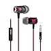 Earphones with Microphone E586 Premium Earbuds Stereo Headphones and Noise Isolating