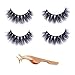 Newcally False Eyelashes 20MM Long Dramatic Thick Faux Lashes 10 Pairs Pack (701)
