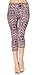 VIV Collection Printed Brushed Capris (Sweetland)