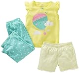 Carter's Little Girls' 3 Piece Dot Print Set (Toddler)