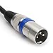 Tisino Balanced 3.5mm 1/8 Inch TRS Stereo to XLR Male Interconnect Audio Cable - 10 Feet