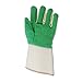 Magid Glove & Safety G299KGT Magid Heater Beater 5 Gauntlet Cuff Hot Mill Gloves, Men's (Fits Large), Green (12 Pairs)