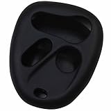 KeyGuardz Black Rubber Keyless Entry Remote Key Fob Skin Cover Protector
