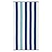 Laguna Beach Textile Co. Striped Cabana Beach Towel - Oversized, Plush 630 GSM Cotton - Marine Blue & Sea Glass Green