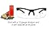 Pyramex Safety VGSB8310ST Drone Tactical Safety Glasses with Military/Police Clear Anti Fog Lens