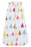 Newborn Baby Girls Sleeveless Sleeping Bag Colorful Trees 100% Cotton Sleep Sack for Baby Girls Sleep Suit Baby Gifts for infants and babies 0-12 months– Kiddy Bird